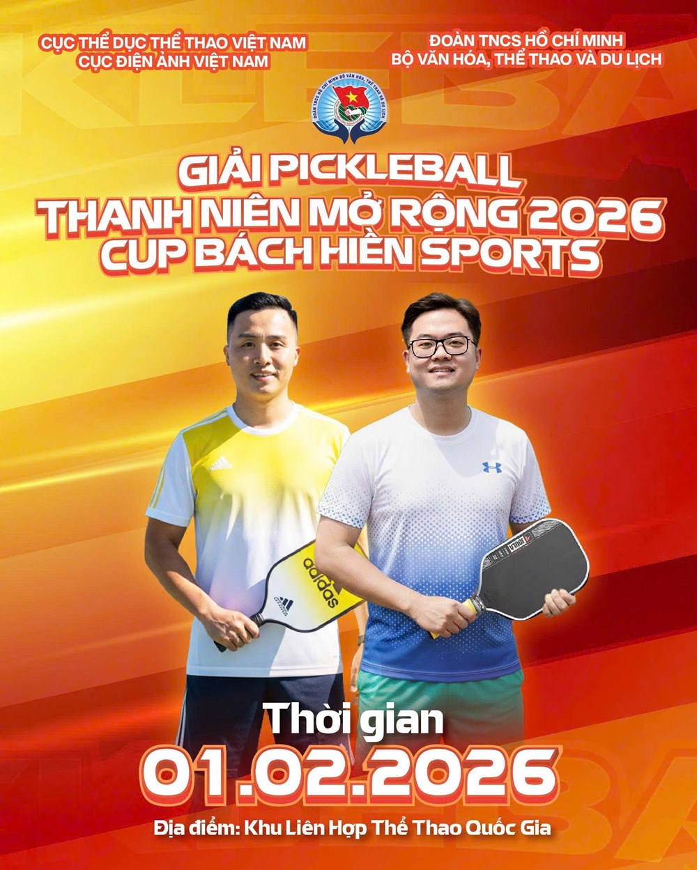 Khởi động Giải Pickleball Thanh niên mở rộng 2026 - ảnh 5