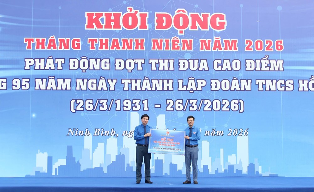 Trao nguồn lực hơn 1,3 tỉ đồng tại Lễ khởi động Tháng Thanh niên 2026 - ảnh 5