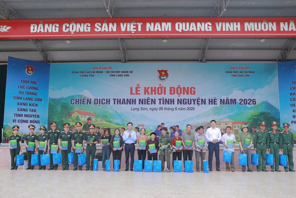 Chiến dịch Hè 2026 trao gần 1,3 tỉ đồng hỗ trợ cộng đồng tại Lạng Sơn - ảnh 5