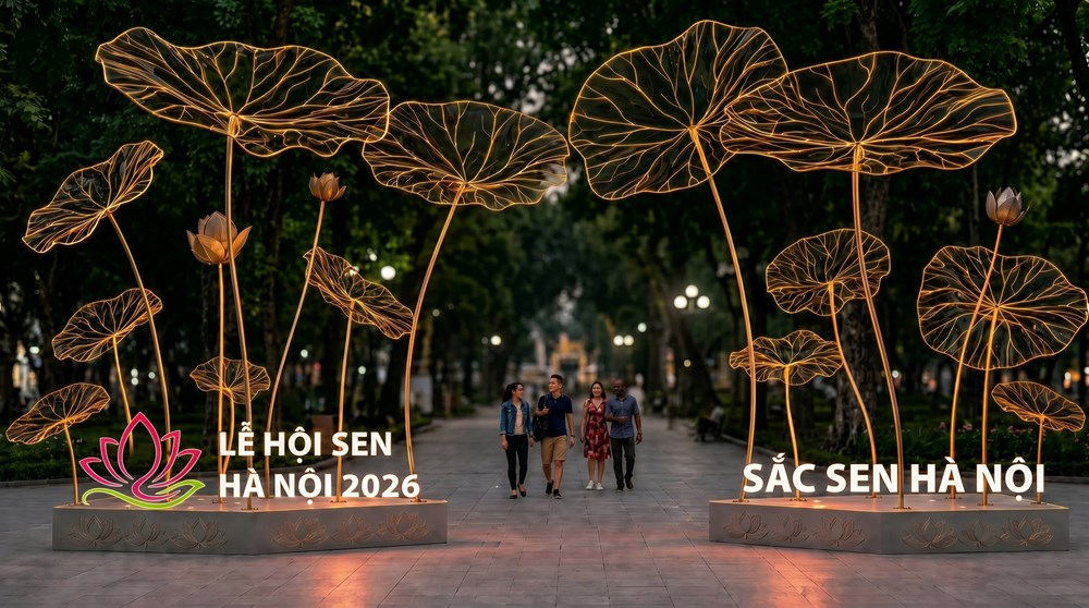 Diễu hành “Sen xuống phố” với 1.000 người ở Hà Nội - ảnh 4
