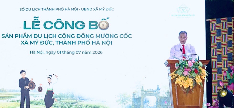 Ra mắt  sản phẩm du lịch cộng đồng Mường Cốc tại xã Mỹ Đức - ảnh 4