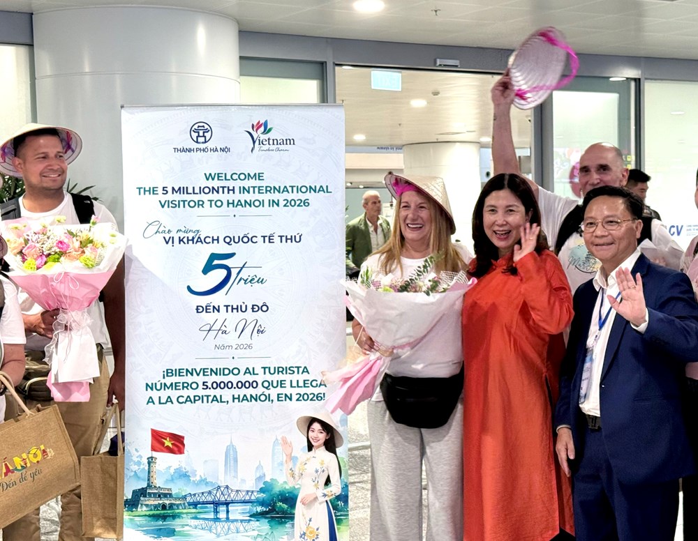 Đón vị khách quốc tế thứ 5 triệu đến Hà Nội: Khẳng định vị thế và sức bật của du lịch Việt Nam - ảnh 5