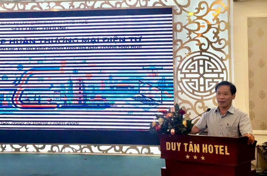 Huế: Nâng cao năng lực thương mại điện tử cho doanh nghiệp, hợp tác xã, hộ kinh doanh  - ảnh 2