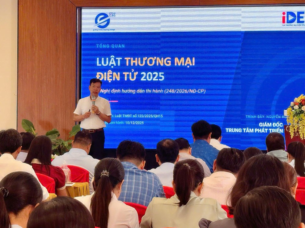 Vĩnh Long: Triển khai Luật Thương mại điện tử 2025, nâng cao năng lực quản lý cho cán bộ - ảnh 3