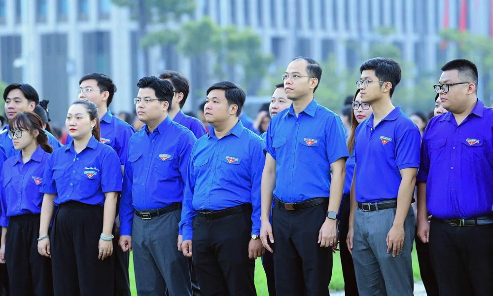 Hà Nội: 200 đoàn viên, thanh niên tiêu biểu dự Lễ Thượng cờ tại Quảng trường Ba Đình - ảnh 1