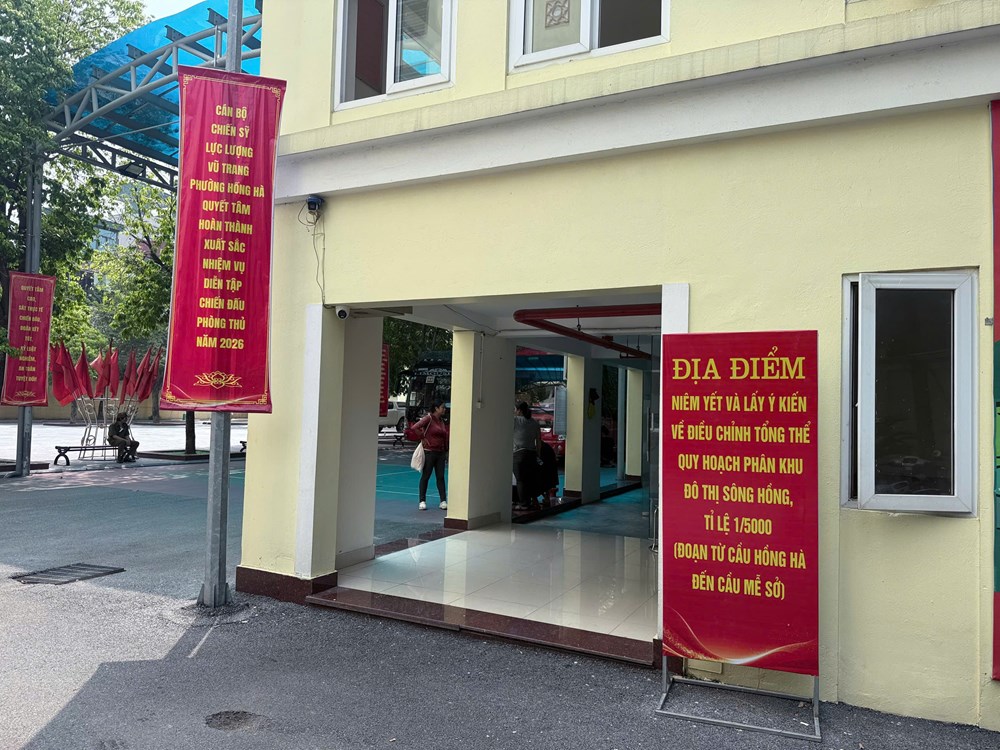 Hà Nội: Đông đảo người dân phường Hồng Hà góp ý Quy hoạch phân khu đô thị sông Hồng - ảnh 1