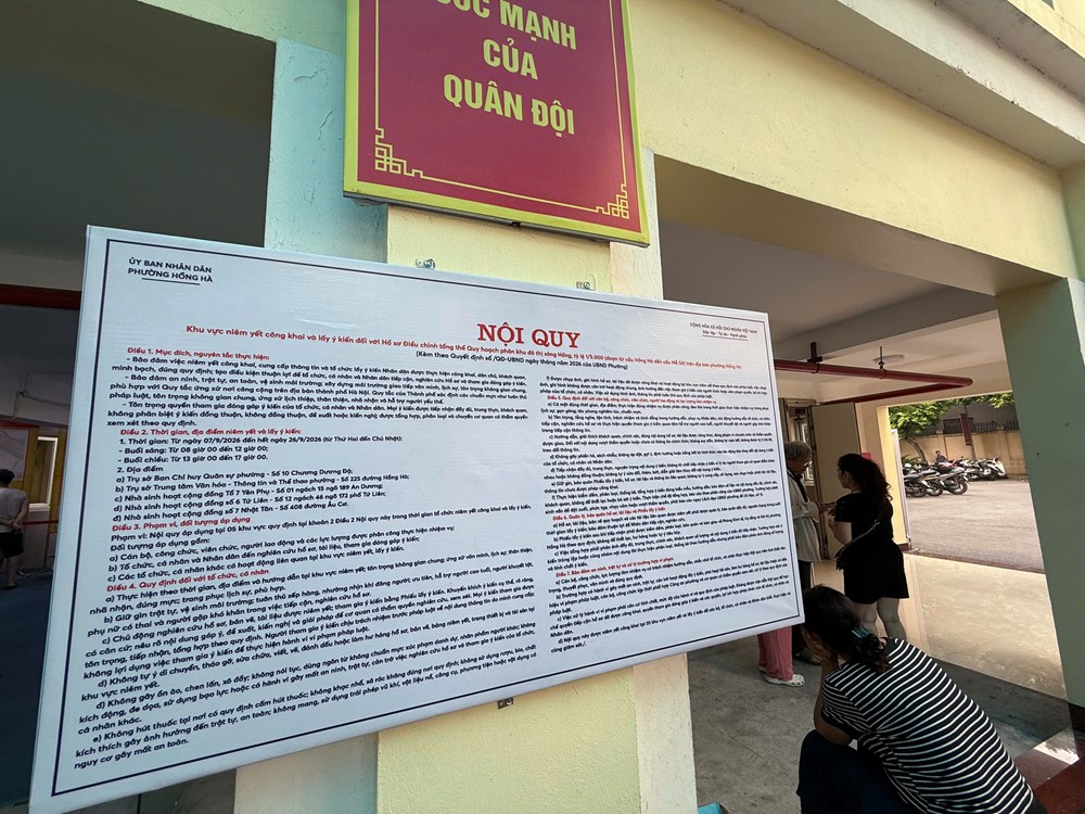 Hà Nội: Đông đảo người dân phường Hồng Hà góp ý Quy hoạch phân khu đô thị sông Hồng - ảnh 6