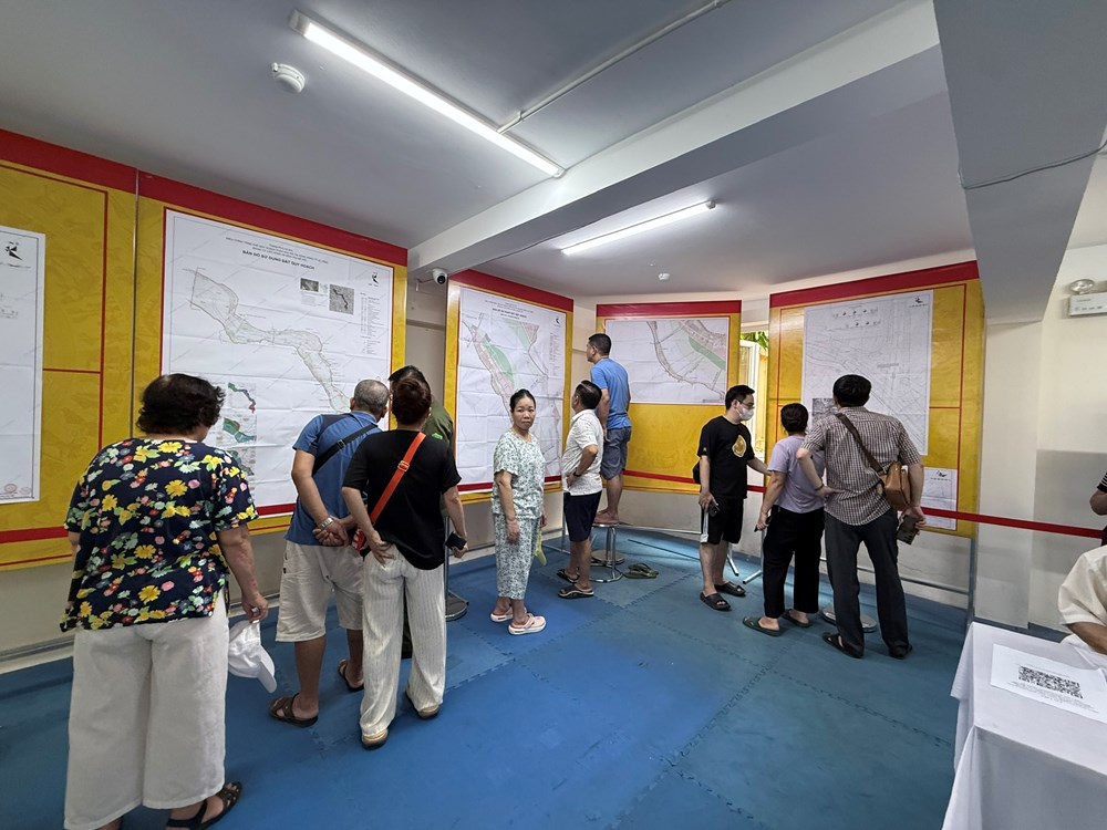 Hà Nội: Đông đảo người dân phường Hồng Hà góp ý Quy hoạch phân khu đô thị sông Hồng - ảnh 4