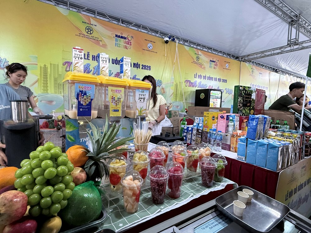 Lễ hội Đồ uống Hà Nội 2026: Sôi động không gian trải nghiệm, lan tỏa tinh hoa đồ uống Việt - ảnh 4