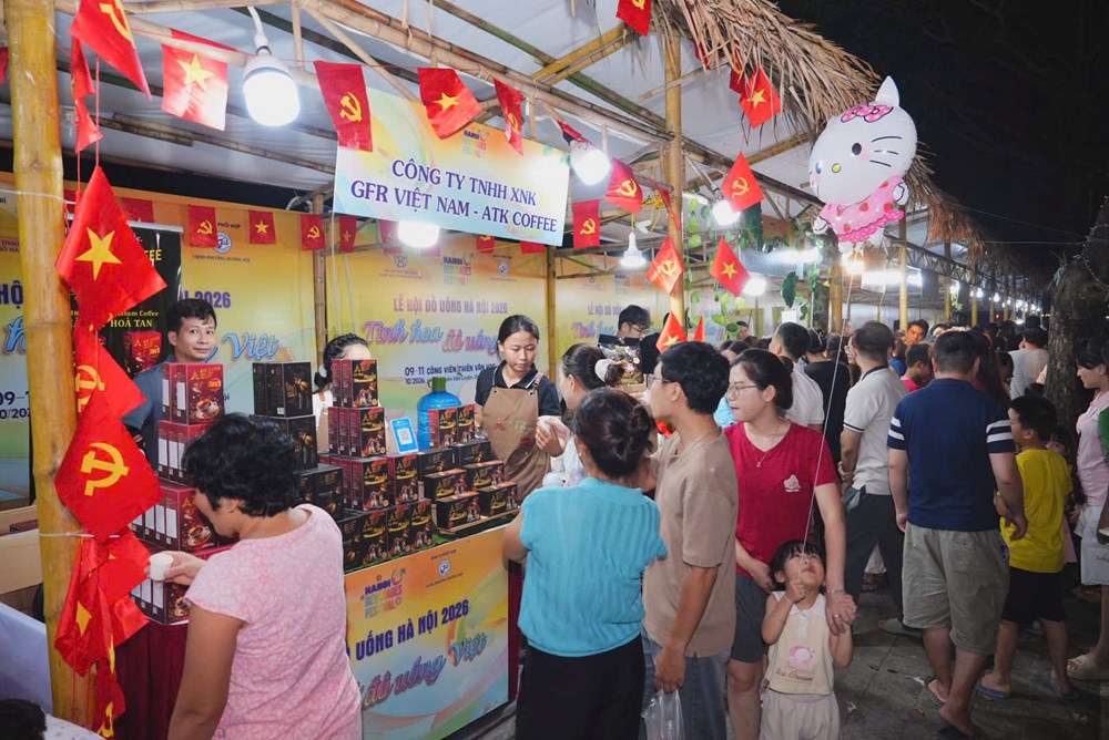 Lễ hội Đồ uống Hà Nội 2026 thu hút khoảng 60.000 lượt khách - ảnh 3