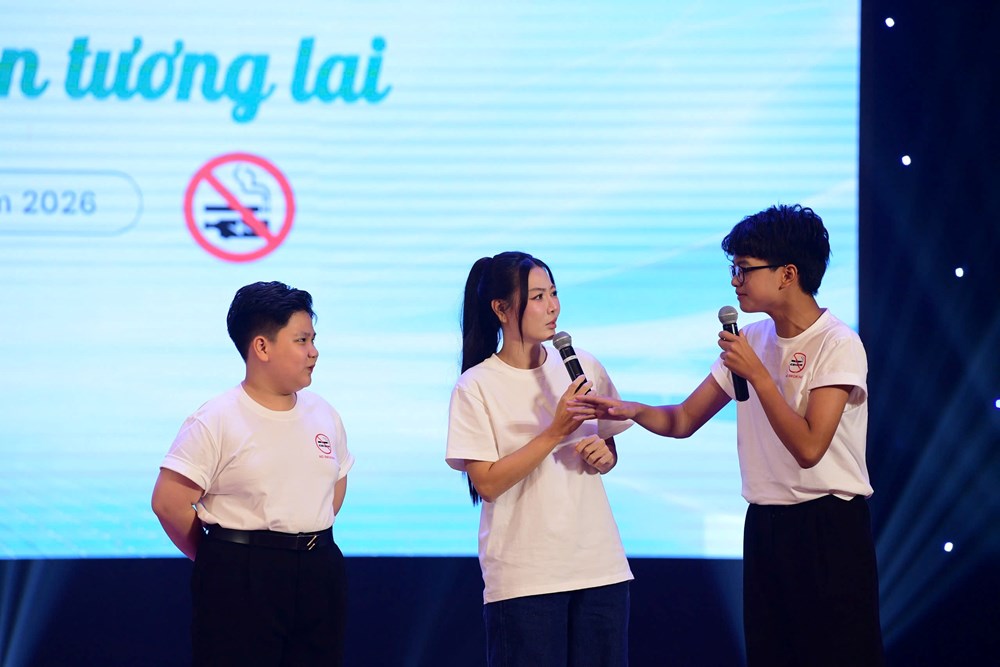 Hơn 800 đoàn viên, thanh niên lan tỏa thông điệp “Chọn sức khỏe, chọn tương lai, không chọn thuốc lá” - ảnh 7