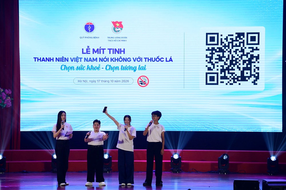Hơn 800 đoàn viên, thanh niên lan tỏa thông điệp “Chọn sức khỏe, chọn tương lai, không chọn thuốc lá” - ảnh 6