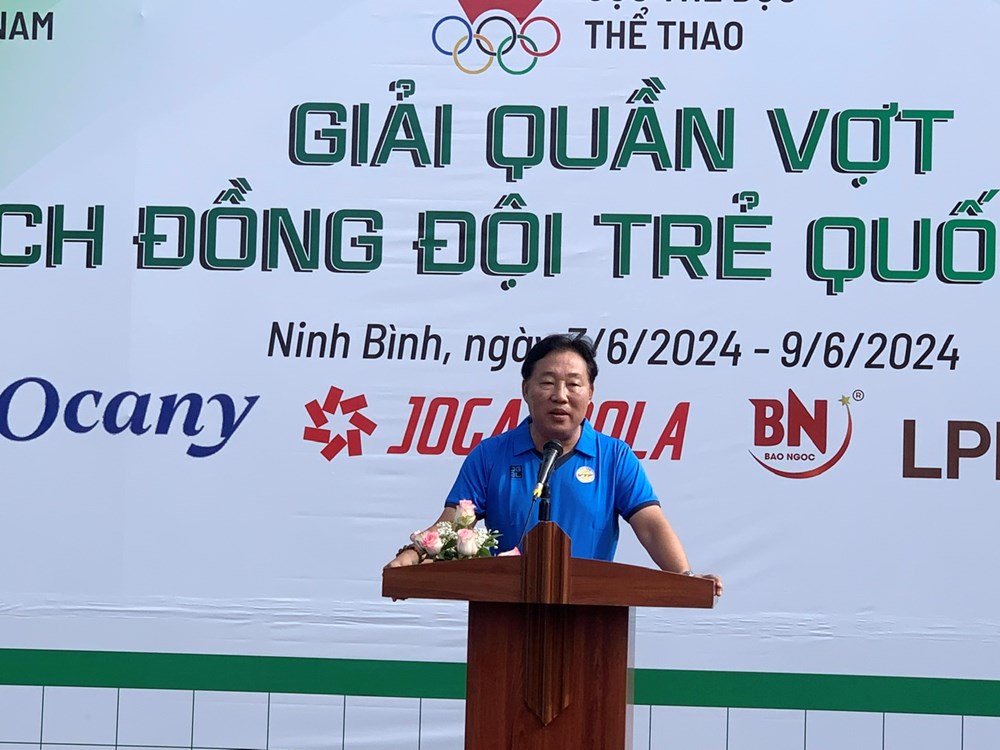 Hơn 200 VĐV, HLV tham dự Giải quần vợt vô địch đồng đội trẻ quốc gia 2024 - ảnh 2