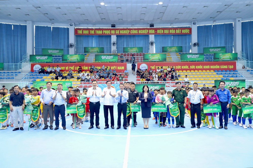 Khai mạc vòng loại Giải bóng đá U11 toàn quốc 2024 tại Bình Dương - ảnh 3