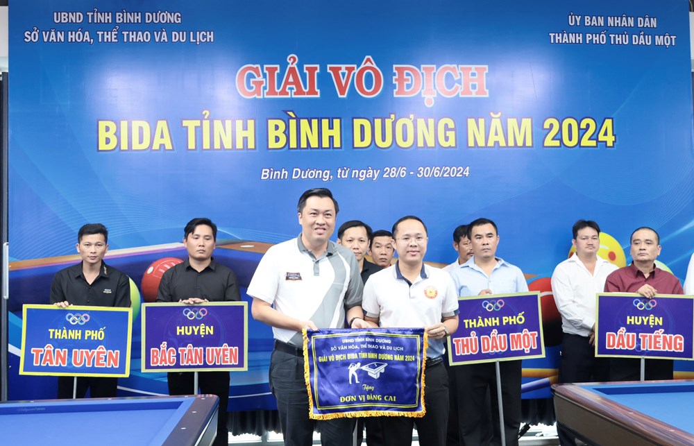 Hơn 70 cơ thủ tham dự Giải vô địch Bida tỉnh Bình Dương năm 2024 - ảnh 1