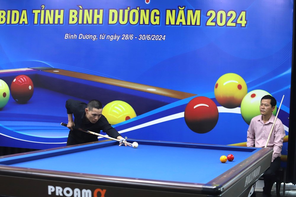 Hơn 70 cơ thủ tham dự Giải vô địch Bida tỉnh Bình Dương năm 2024 - ảnh 2