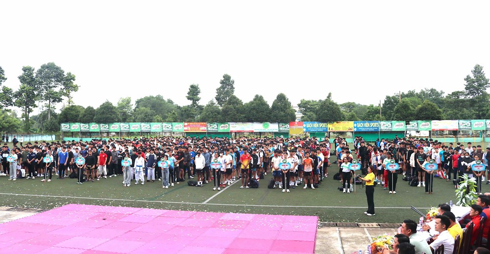 Trường ĐH TDTT TP.HCM khai mạc Kỳ thi tuyển sinh đại học chính quy khóa 47 năm 2024 - ảnh 1