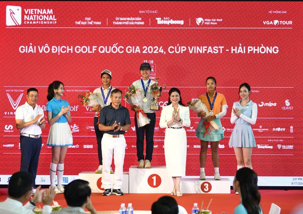 Đức Sơn, Chúc An chiến thắng tại Giải Vô địch Golf Quốc gia 2024, Cúp VinFast - Hải Phòng - ảnh 2