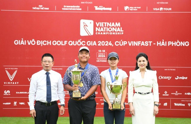 Đức Sơn, Chúc An chiến thắng tại Giải Vô địch Golf Quốc gia 2024, Cúp VinFast - Hải Phòng - ảnh 3