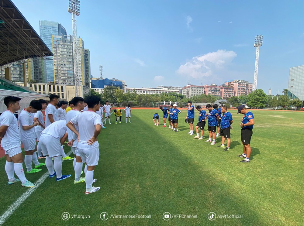 U22 Việt Nam quyết tâm đạt kết quả tốt trước Uzbekitstan - ảnh 1