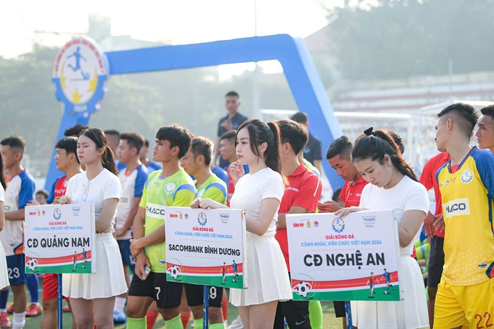 Khởi tranh Giải bóng đá công nhân, viên chức Việt Nam 2024 - ảnh 1