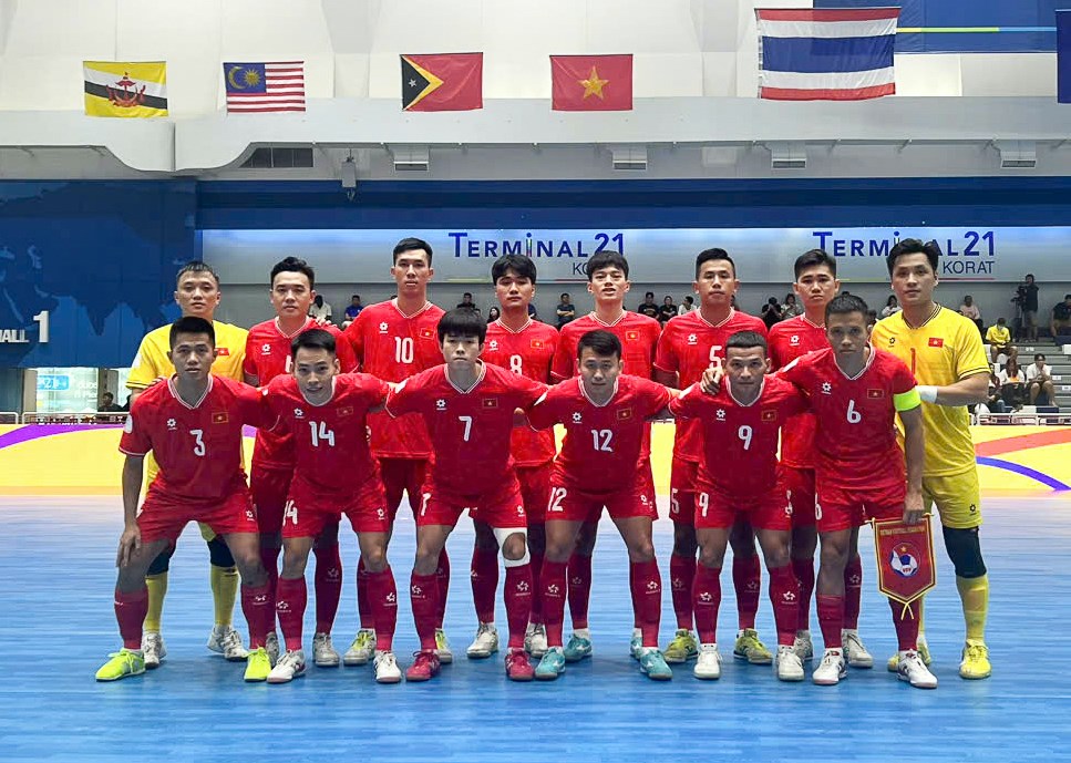 Tuyển Futsal Việt Nam thắng trận ra quân giải Đông Nám Á - ảnh 1
