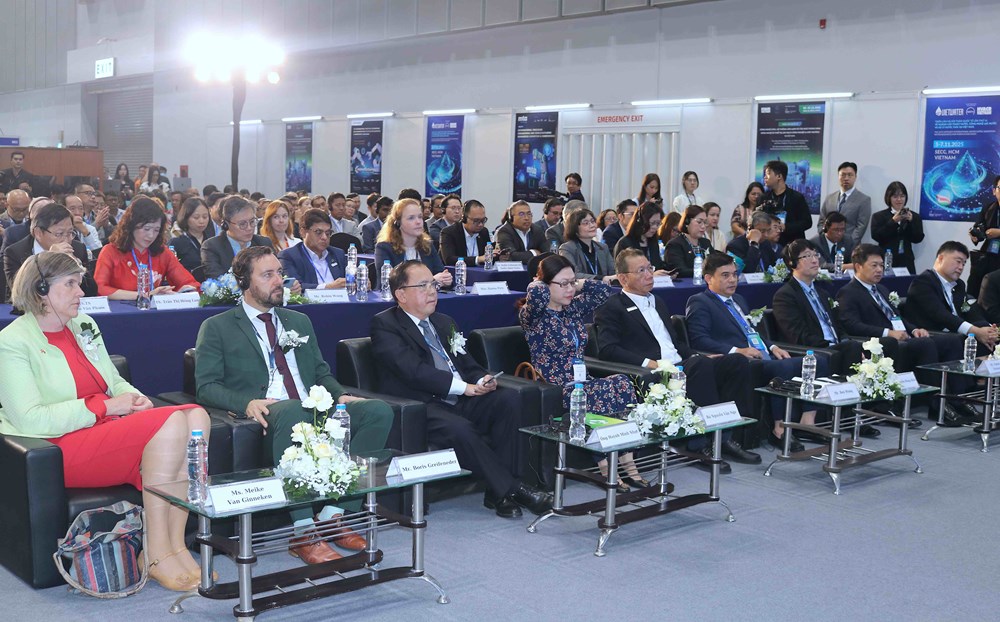 TP.HCM: Khai mạc Triển lãm quốc tế ngành Cấp thoát nước, Công nghệ lọc nước và Xử lý nước thải - ảnh 2