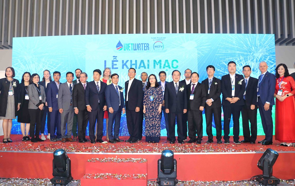 TP.HCM: Khai mạc Triển lãm quốc tế ngành Cấp thoát nước, Công nghệ lọc nước và Xử lý nước thải - ảnh 4