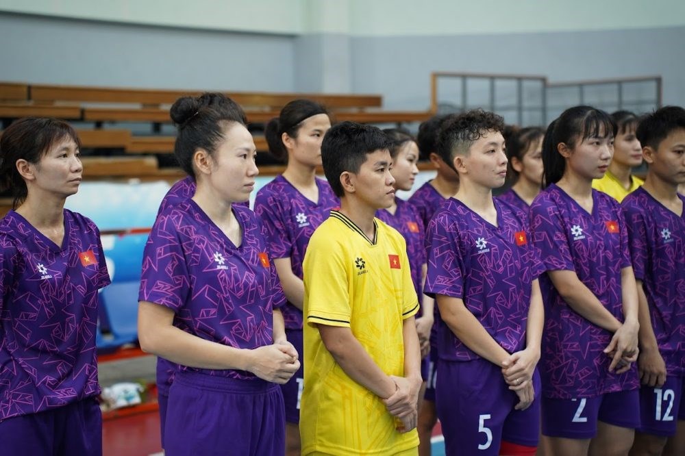 Tuyển Futsal nữ Việt Nam chuẩn bị thi đấu giải Đông Nam Á - ảnh 2