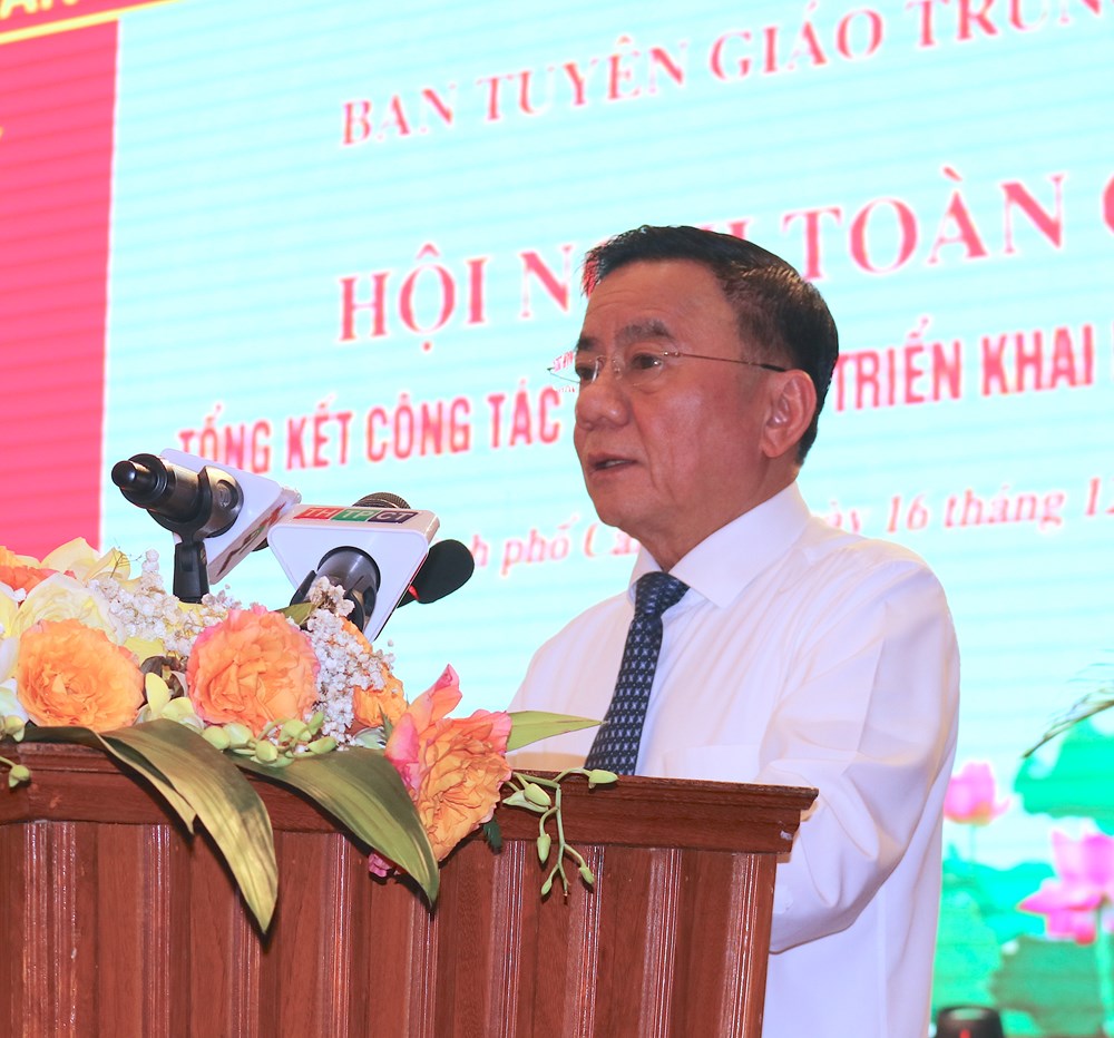 Hội nghị toàn quốc tổng kết công tác tuyên giáo năm 2024 - ảnh 2