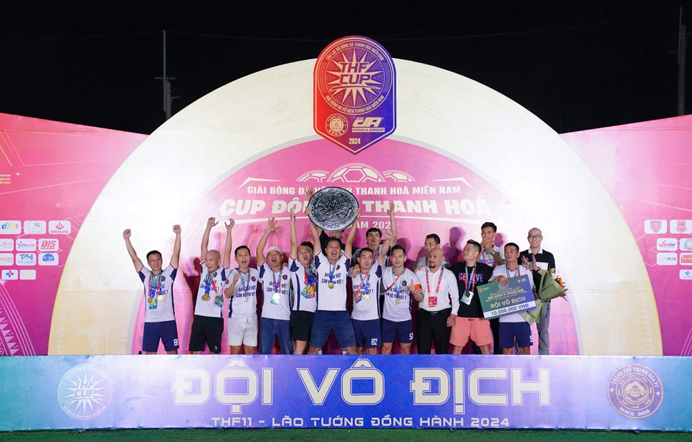 Hậu Lộc FC bảo vệ thành công chức vô địch giải bóng đá Thanh Hoá miền Nam - ảnh 3