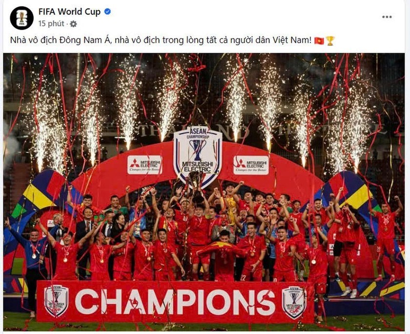 Truyền thông quốc tế ca ngợi tuyển Việt Nam với chức vô địch ASEAN Cup 2024 - ảnh 1