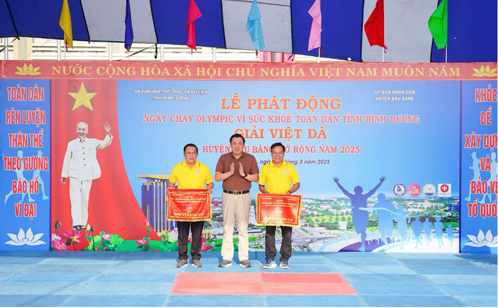 Bình Dương: Sôi động Ngày chạy Olympic vì sức khỏe toàn dân 2025 - ảnh 2