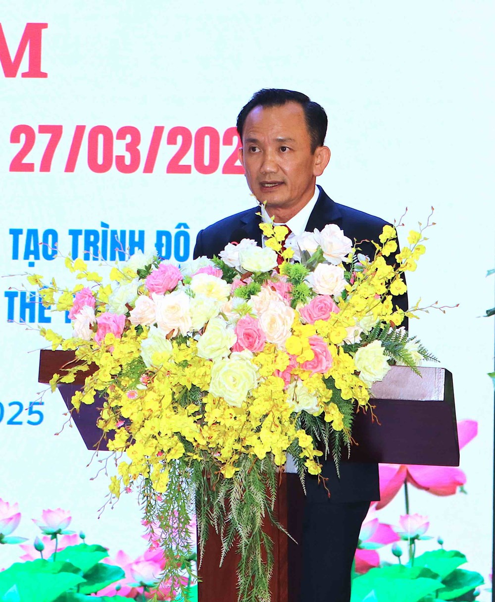 Trường Đại học TDTT TP.HCM tổ chức gặp mặt nhân kỷ niệm 79 năm Ngày Thể thao Việt Nam - ảnh 6