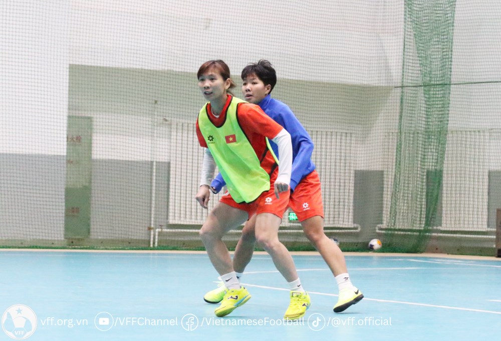Đội tuyển Futsal nữ Việt Nam tích cực chuẩn bị cho vòng loại World Cup - ảnh 1