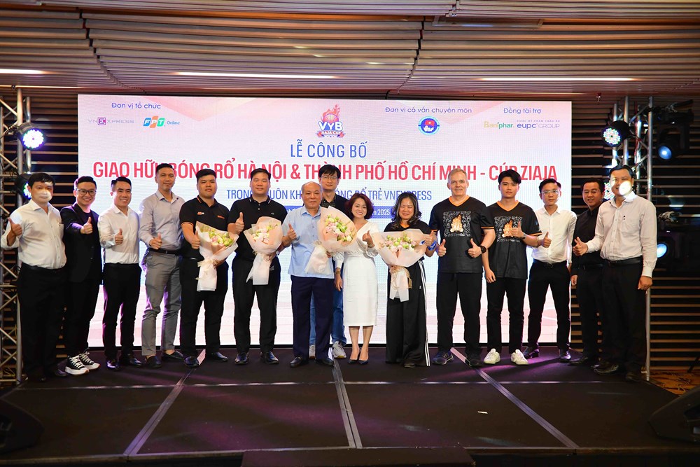 16 đội tranh tài tại giải giao hữu bóng rổ Hà Nội và TP.HCM - ảnh 2