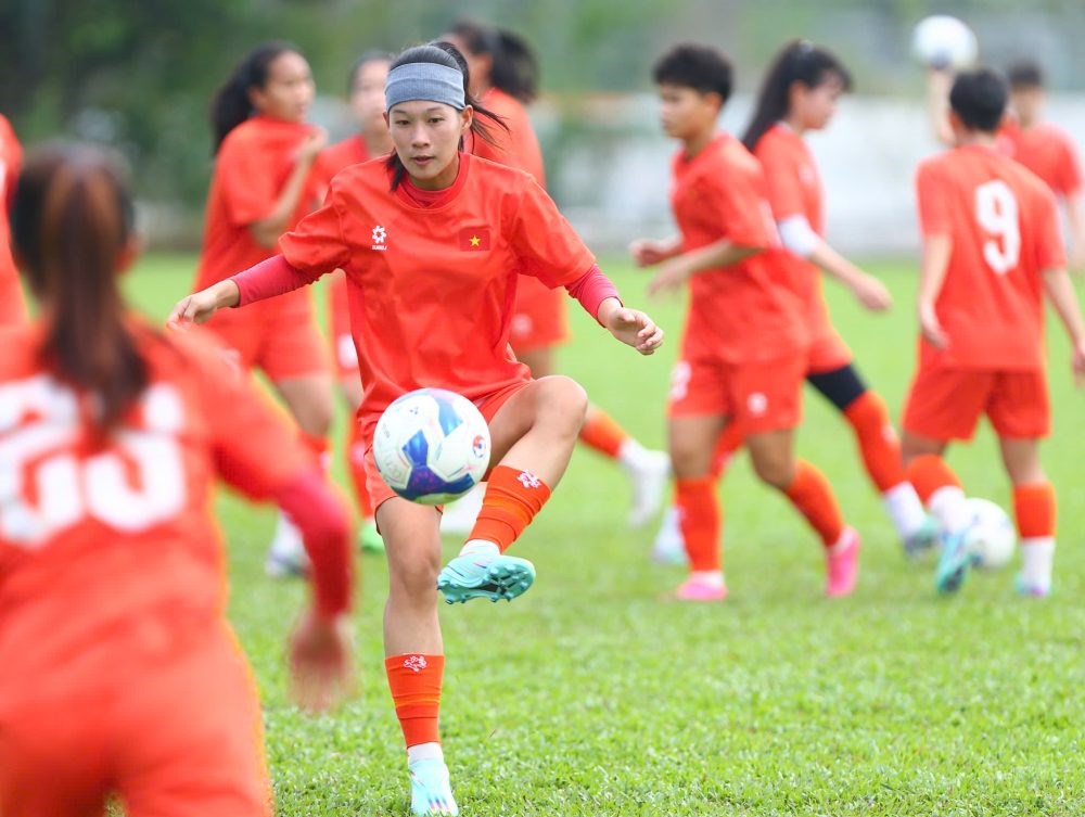 U19 nữ Việt Nam tích cực chuẩn bị cho giải Đông Nam Á - ảnh 2