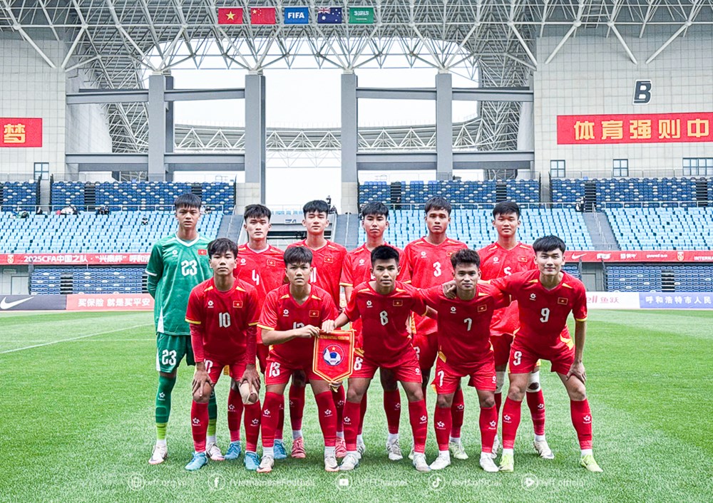 U16 Việt Nam cầm hoà chủ nhà U16 Trung Quốc dù bị dẫn trước 2 bàn - ảnh 1