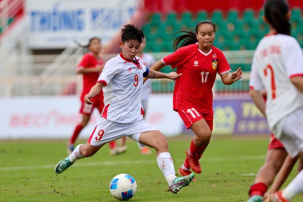 U19 nữ Việt Nam vào bán kết giải Đông Nam Á với ngôi nhất bảng - ảnh 1