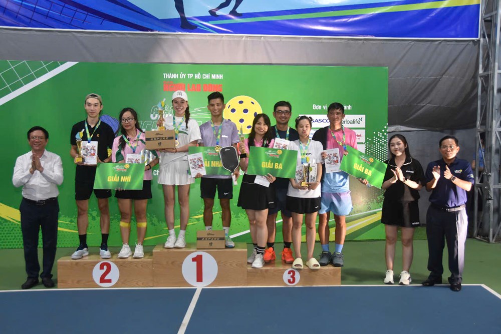Sôi động Giải Pickleball Báo Người Lao Động lần 1-2025 - ảnh 4