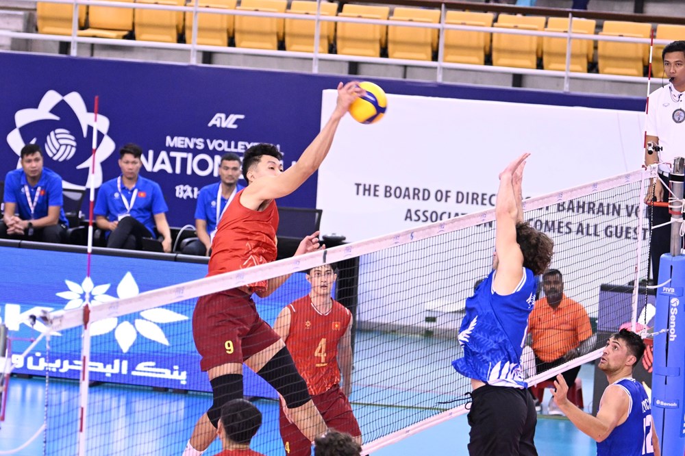 Thắng New Zealand, đội tuyển bóng chuyền nam Việt Nam vào tứ kết AVC Nations Cup 2025 - ảnh 1