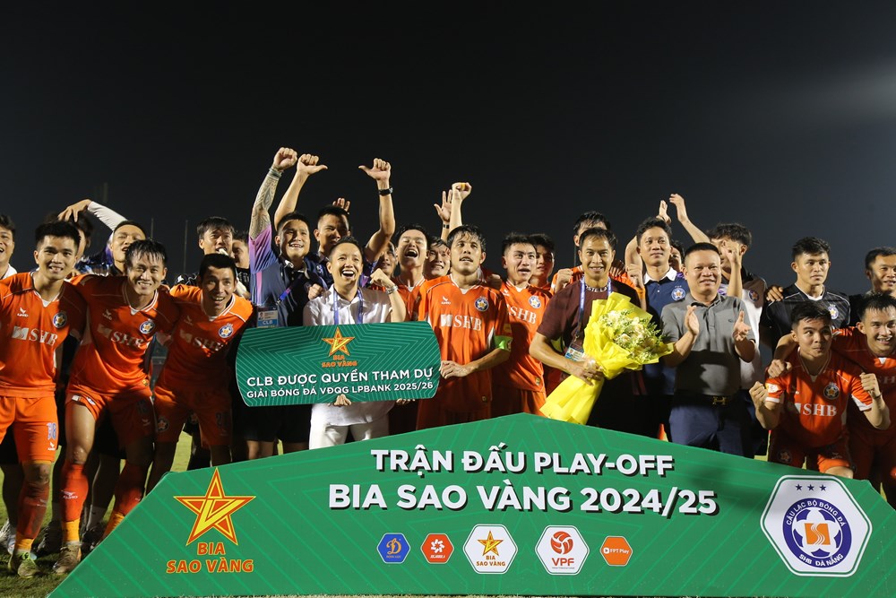 Thắng trận play-off, SHB Đà Nẵng trụ hạng thành công - ảnh 2