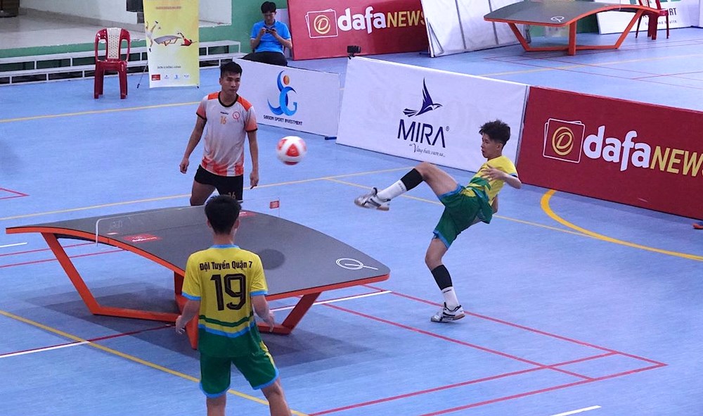 Giải Teqball vô địch TP.HCM làm tiền đề cho SEA Games 33 - ảnh 2