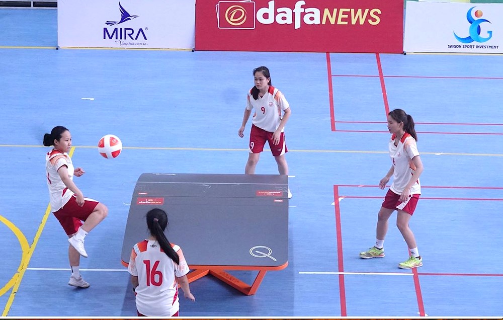 Giải Teqball vô địch TP.HCM làm tiền đề cho SEA Games 33 - ảnh 1