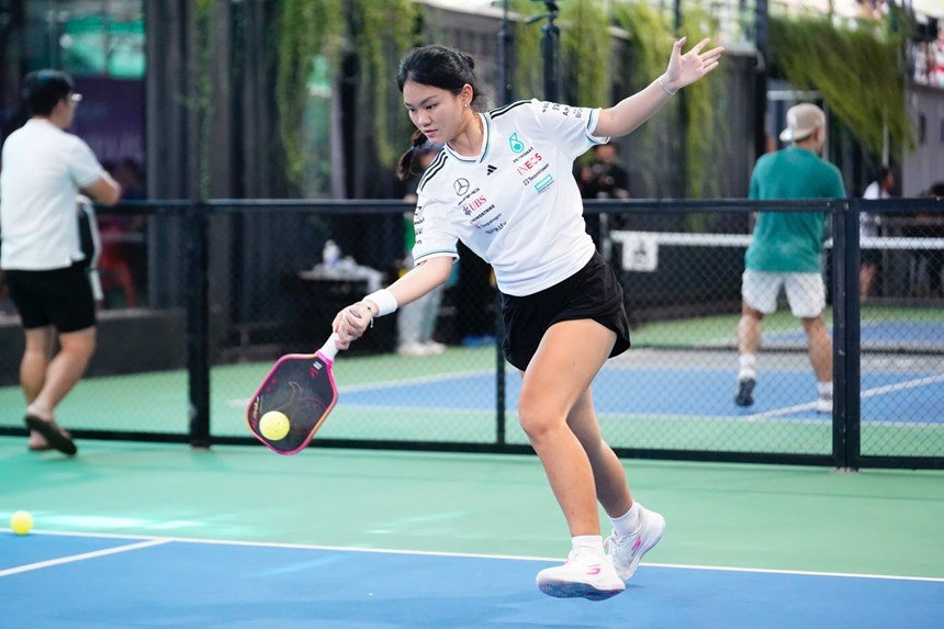 Tay vợt 17 tuổi Jolie Lam vô địch Giải Pickleball Thống Nhất mở rộng 2025 - ảnh 2