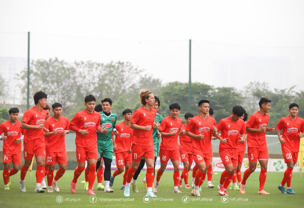 U22 Việt Nam rút danh sách tập trung còn 28 cầu thủ trước giải Đông Nam Á - ảnh 1