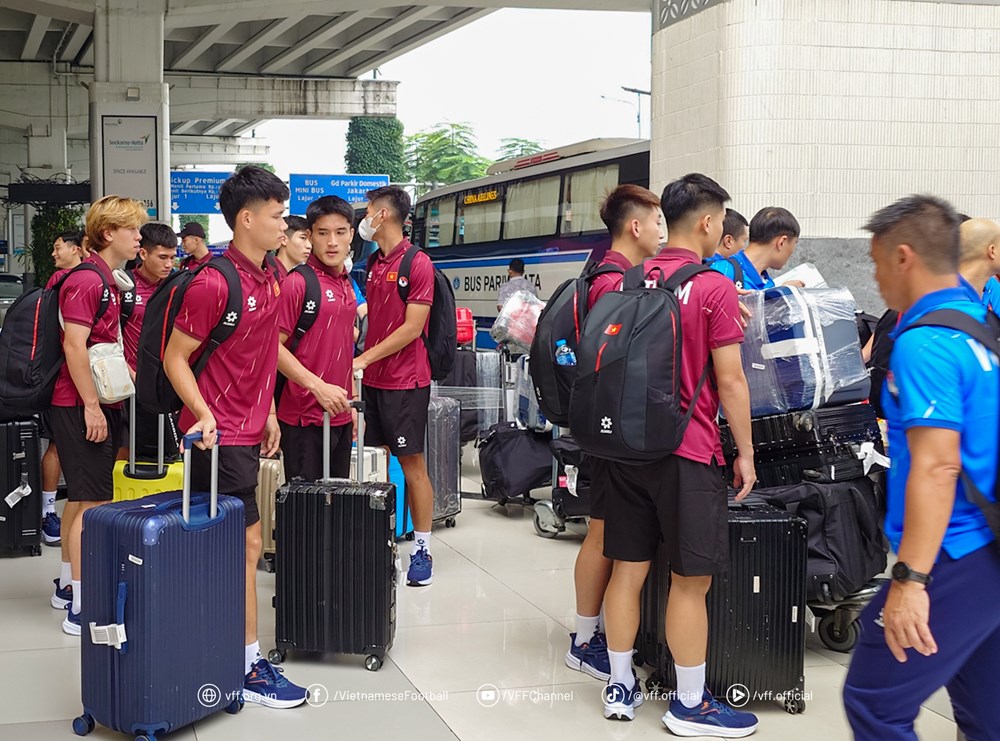 U23 Việt Nam đã đến Indonesia, sẵn sàng cho giải Đông Nam Á - ảnh 1
