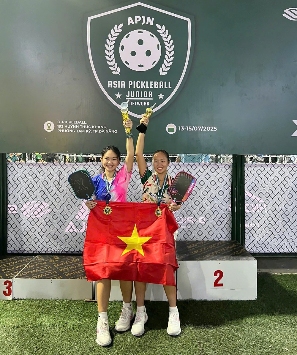 Tay vợt Jolie Lam vô địch Giải pickleball trẻ châu Á mở rộng 2025 - ảnh 3