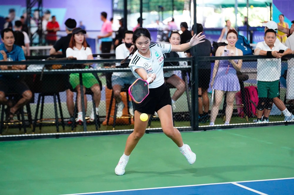 Tay vợt Jolie Lam vô địch Giải pickleball trẻ châu Á mở rộng 2025 - ảnh 1