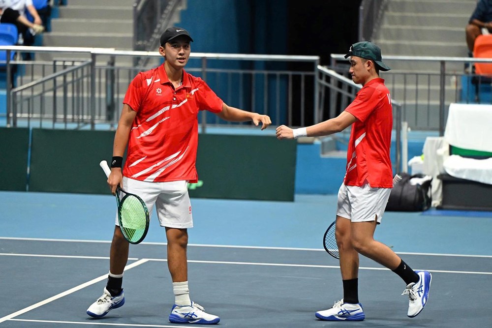 Đội tuyển quần vợt Việt Nam trụ hạng thành công tại Davis Cup 2025 nhóm 3 - ảnh 1